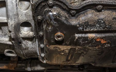 Jaguar Oil Pan Gasket Leak Check