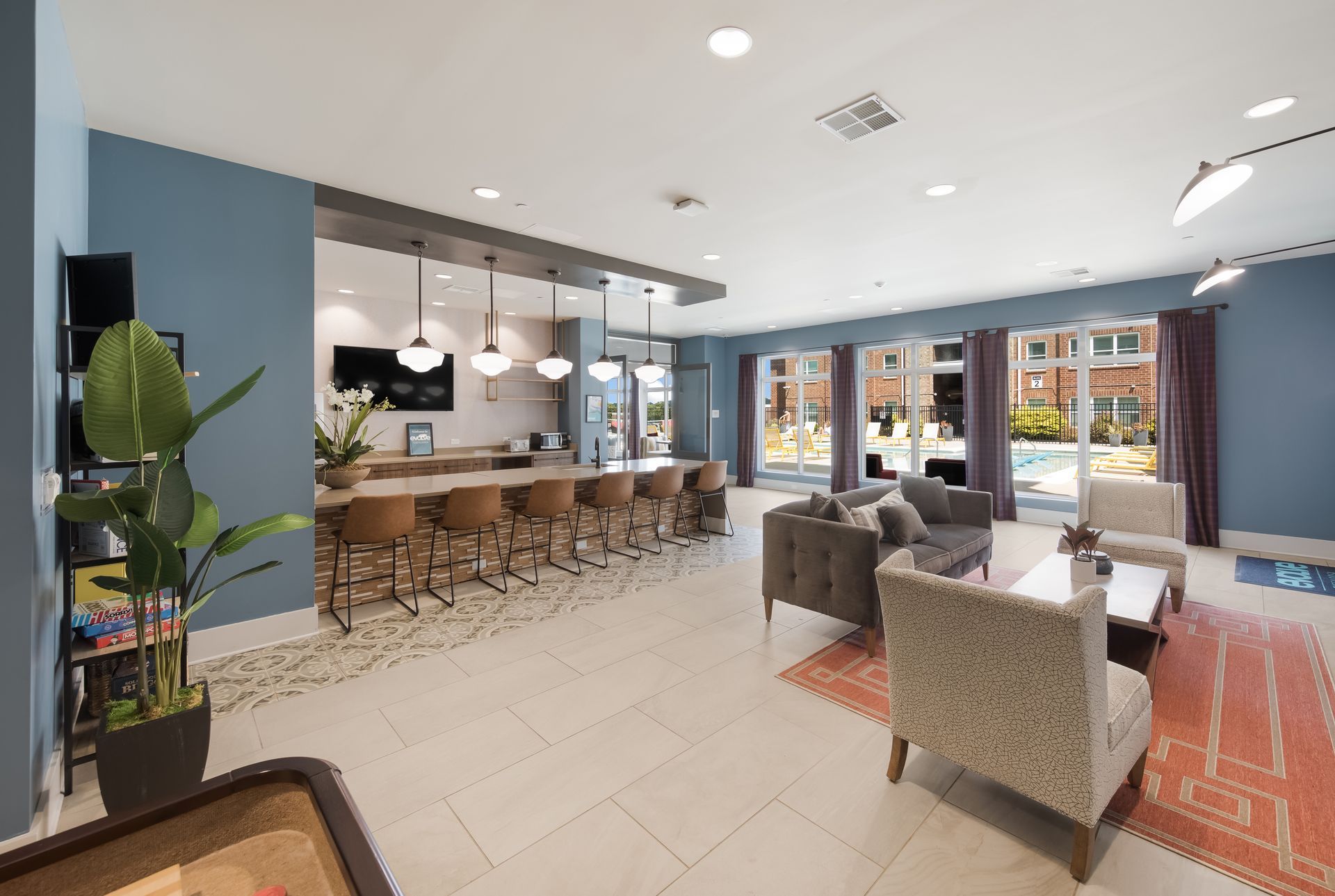 hospitality room