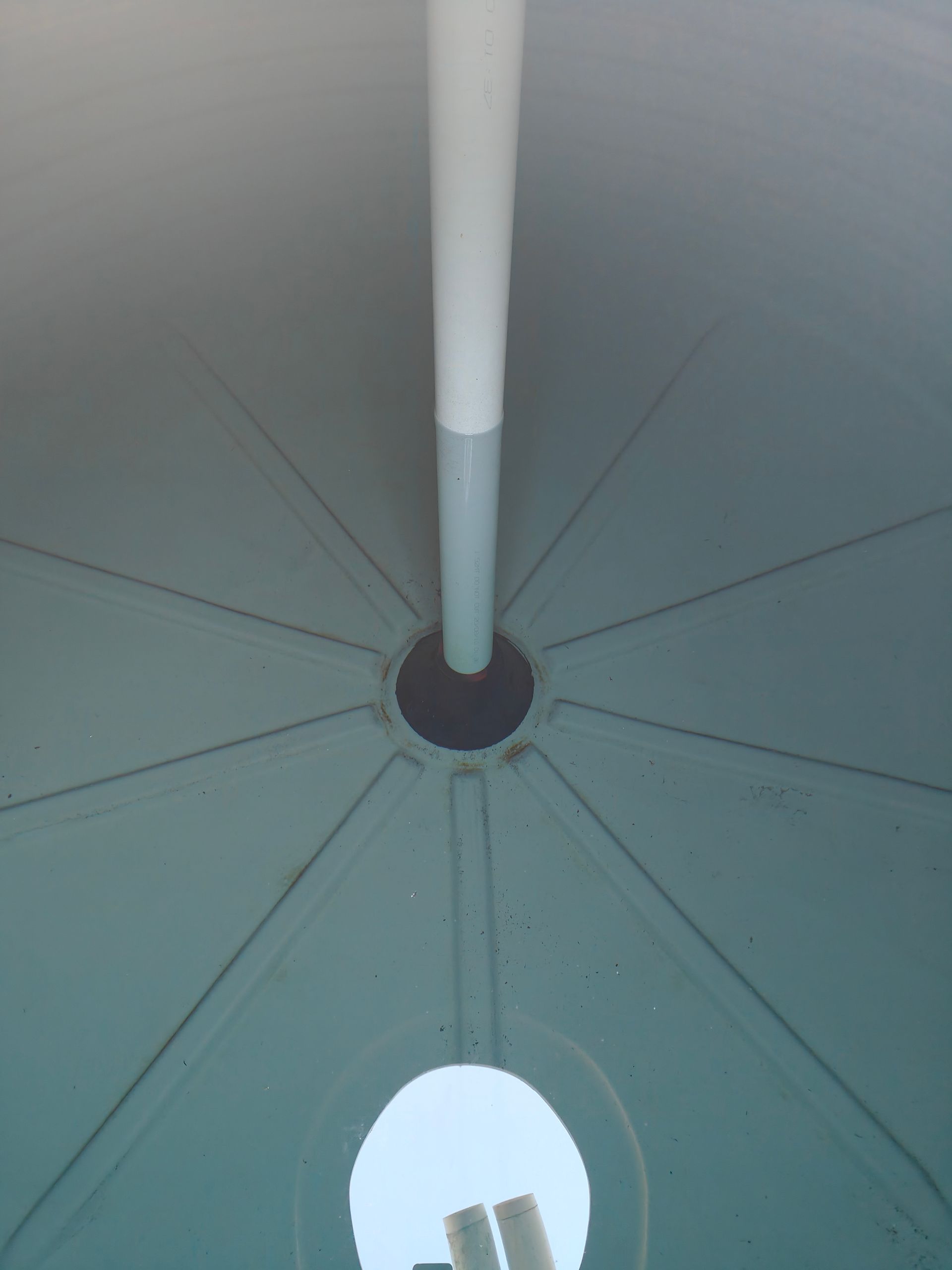 Interior view of a water tank that has been cleaned - Hastings Water Care in Port Macquarie NSW