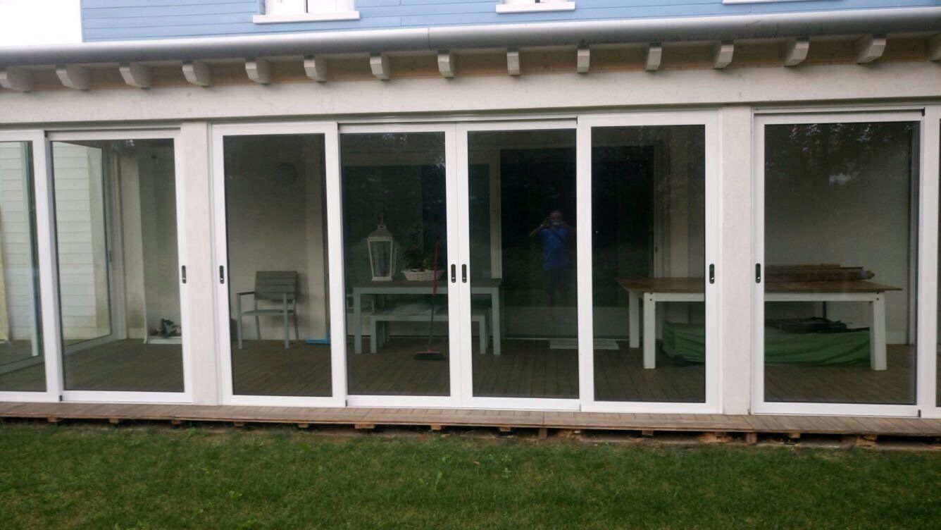 installazione di verande pieghevoli a Treviso