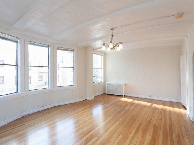 An empty living room