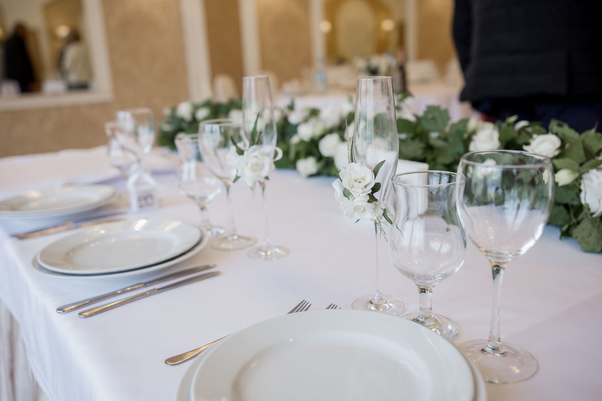 mise en place matrimonio