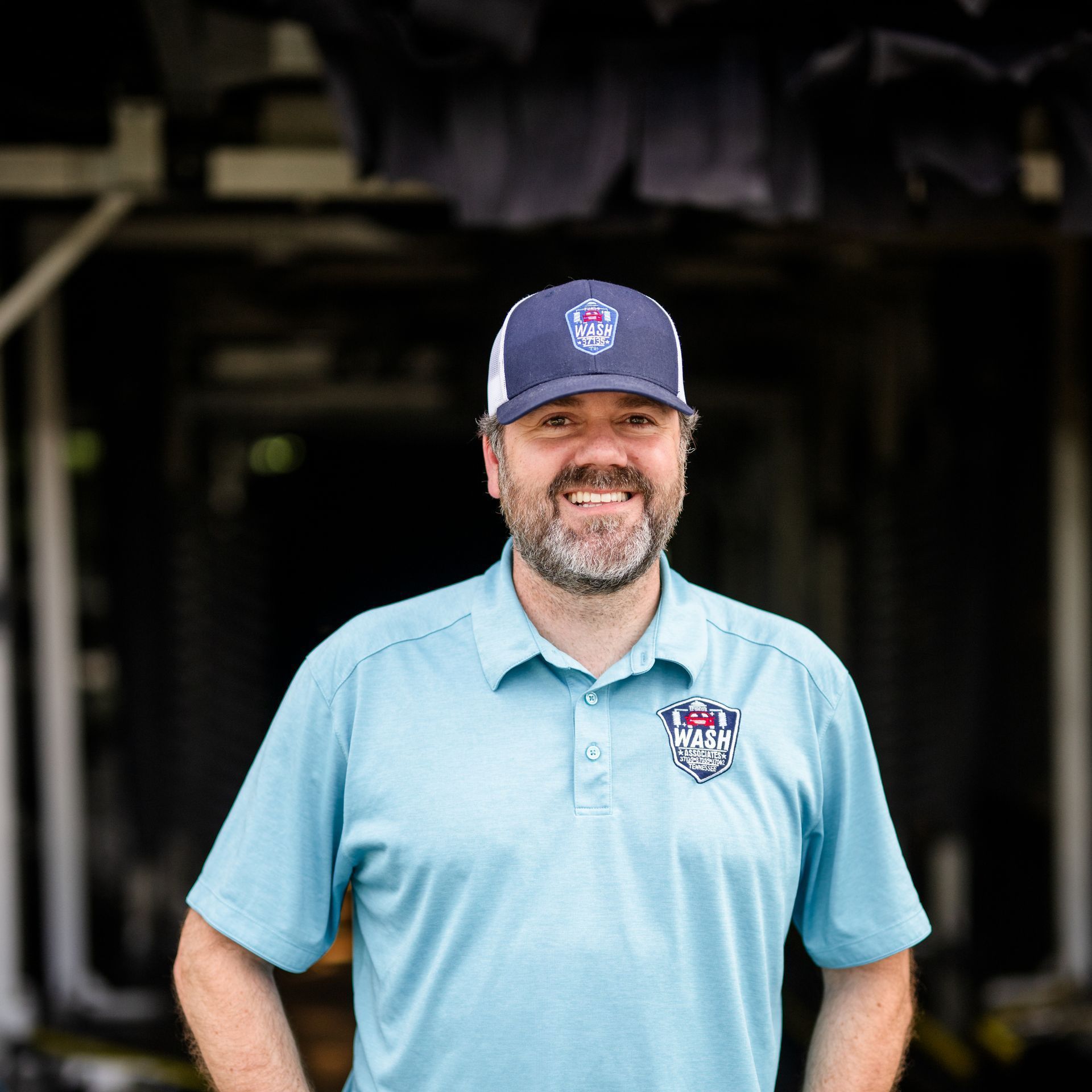 Owner Brian Snyder Pictured in front of the Car Wash