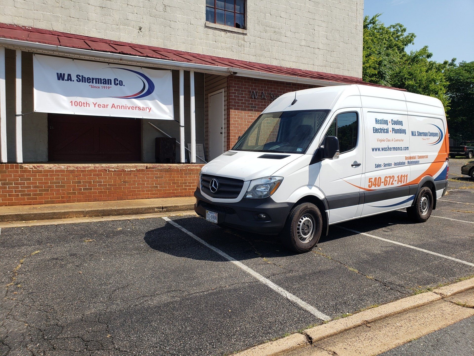Electrical and water filtration services — Orange, VA — W.A. Sherman Company