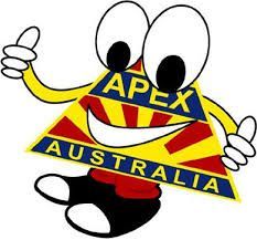 A cartoon of an apex australia mascot giving a thumbs up.