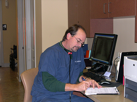 Doctor Talking To A Patient — Lafayette, LA — Acadiana Urgent Care Center