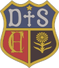 A shield with the word dts on it