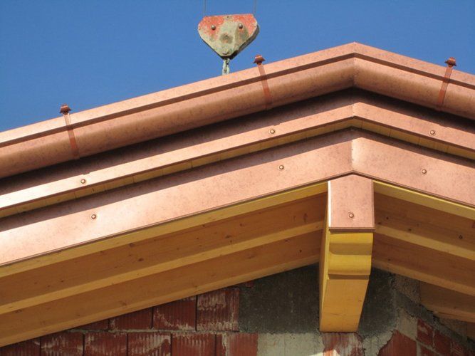 sistema per scolo acqua piovana