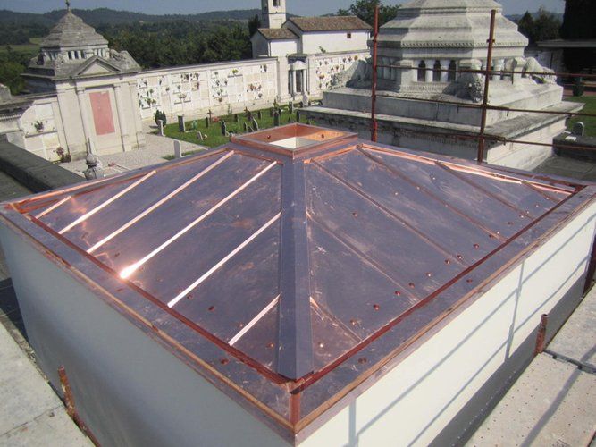 copertura in rame