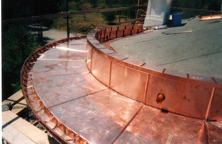 rivestimento in rame