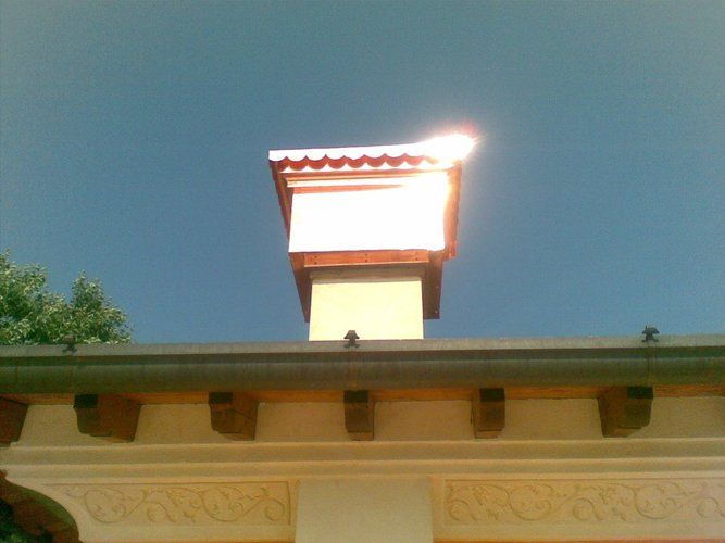 cappa camino in rame