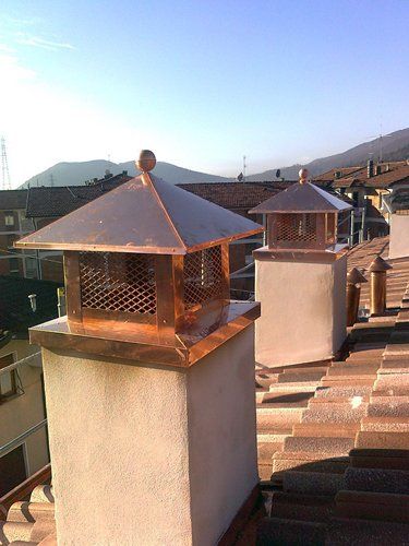 canna fumaria in rame