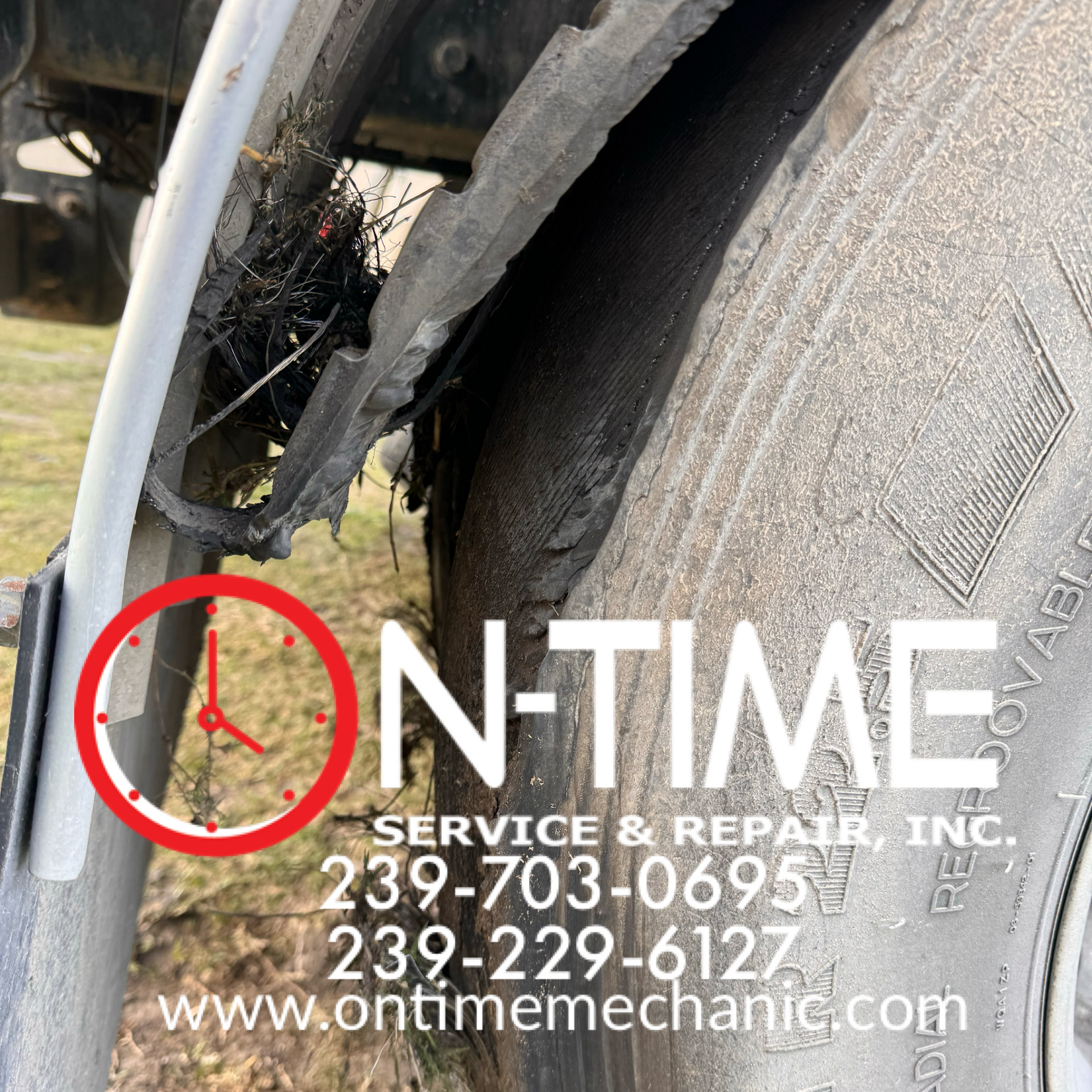 On time service and repair inc. has a website
