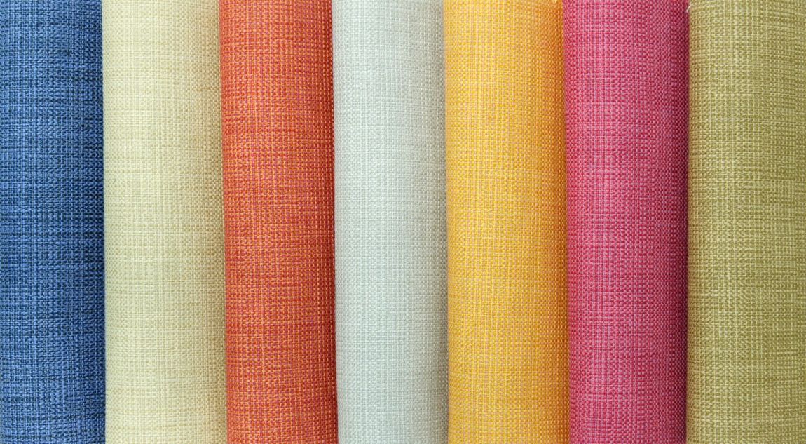 tessuti made in Italy di colori tenui