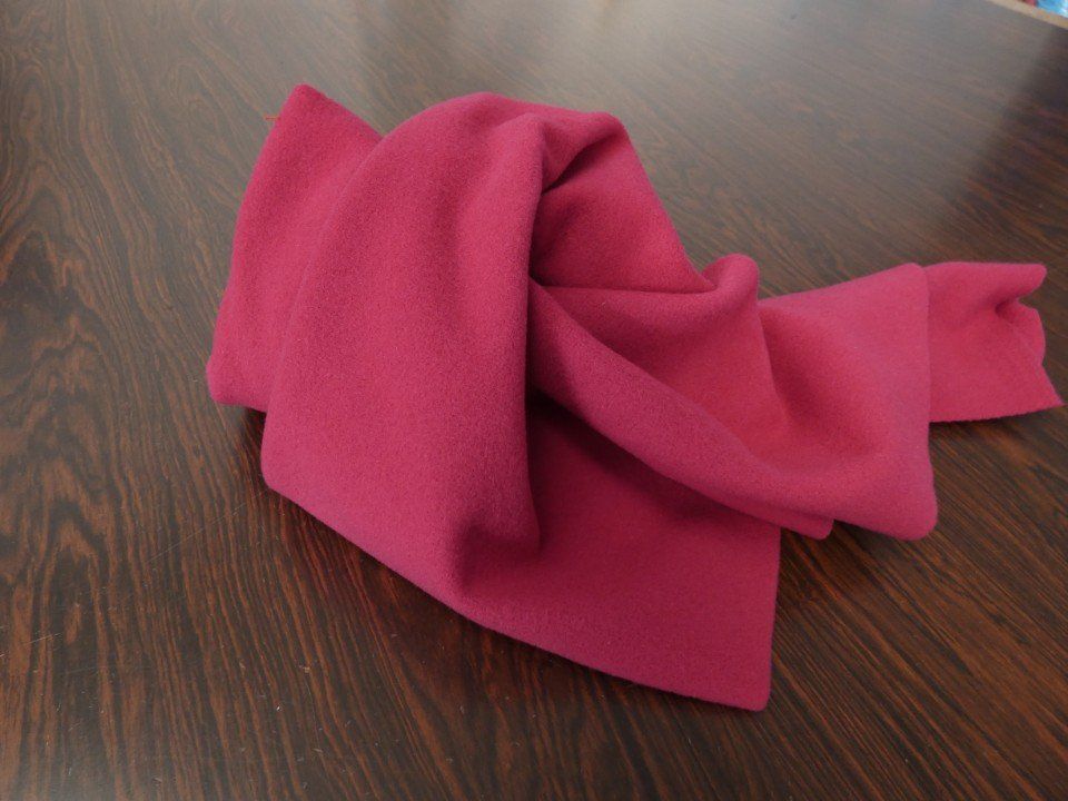 fuchsia winter fabric