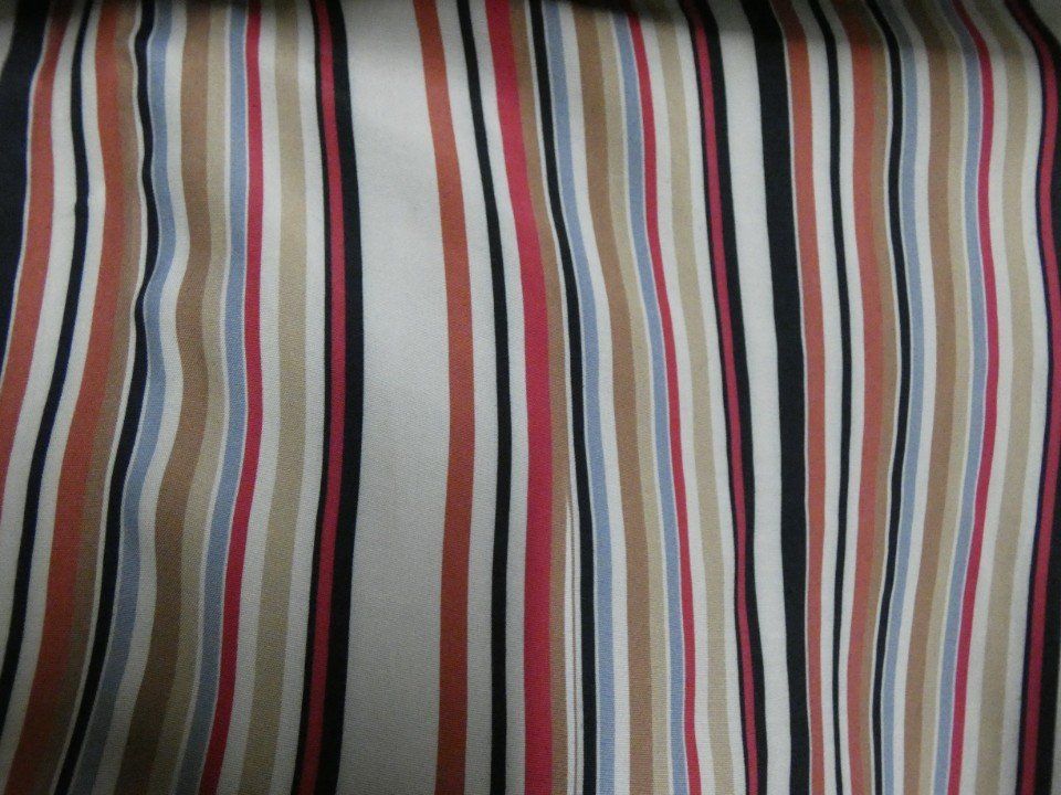 striped summer fabric