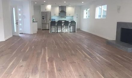 Recreated Kitchen Floor — Los Angeles, CA — K & Z Hardwood Flooring