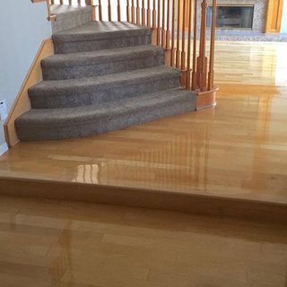 Modern Wooden Floor Design — Los Angeles, CA — K & Z Hardwood Flooring