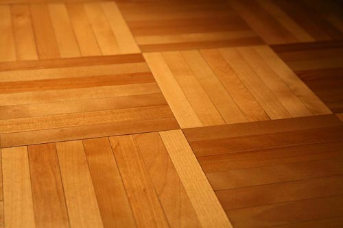 Wood Floor Unique Design — Los Angeles, CA — K & Z Hardwood Flooring