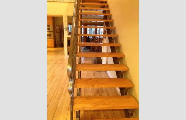 Smooth Wood Stairs — Los Angeles, CA — K & Z Hardwood Flooring