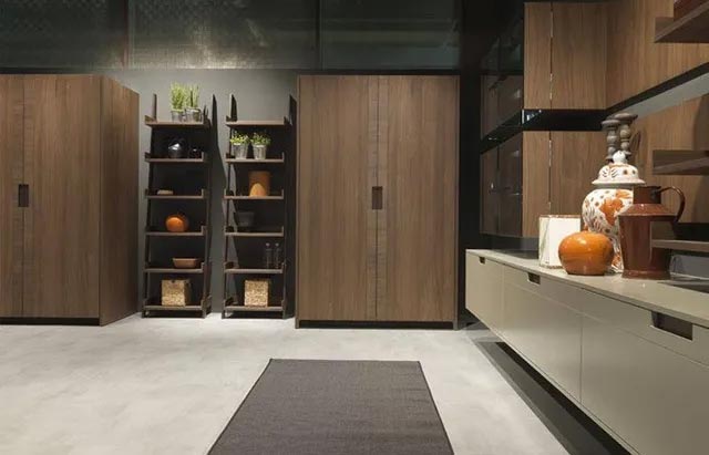 Wooden Cabinets and Shelves — Los Angeles, CA — K & Z Hardwood Flooring