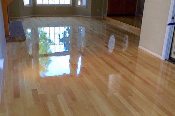 Shiny Wood Floor — Los Angeles, CA — K & Z Hardwood Flooring