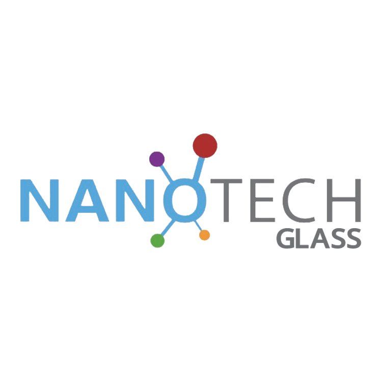 glass company logo design