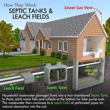 Leach fields — Septic tank installation in Cullman, AL
