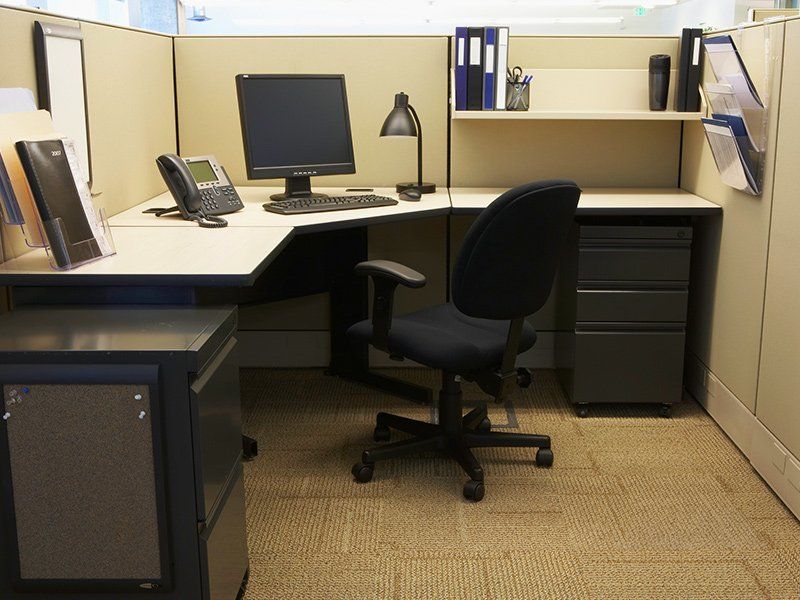 Single Office Cubicle — Anoka, MN — Dynamic Office Services