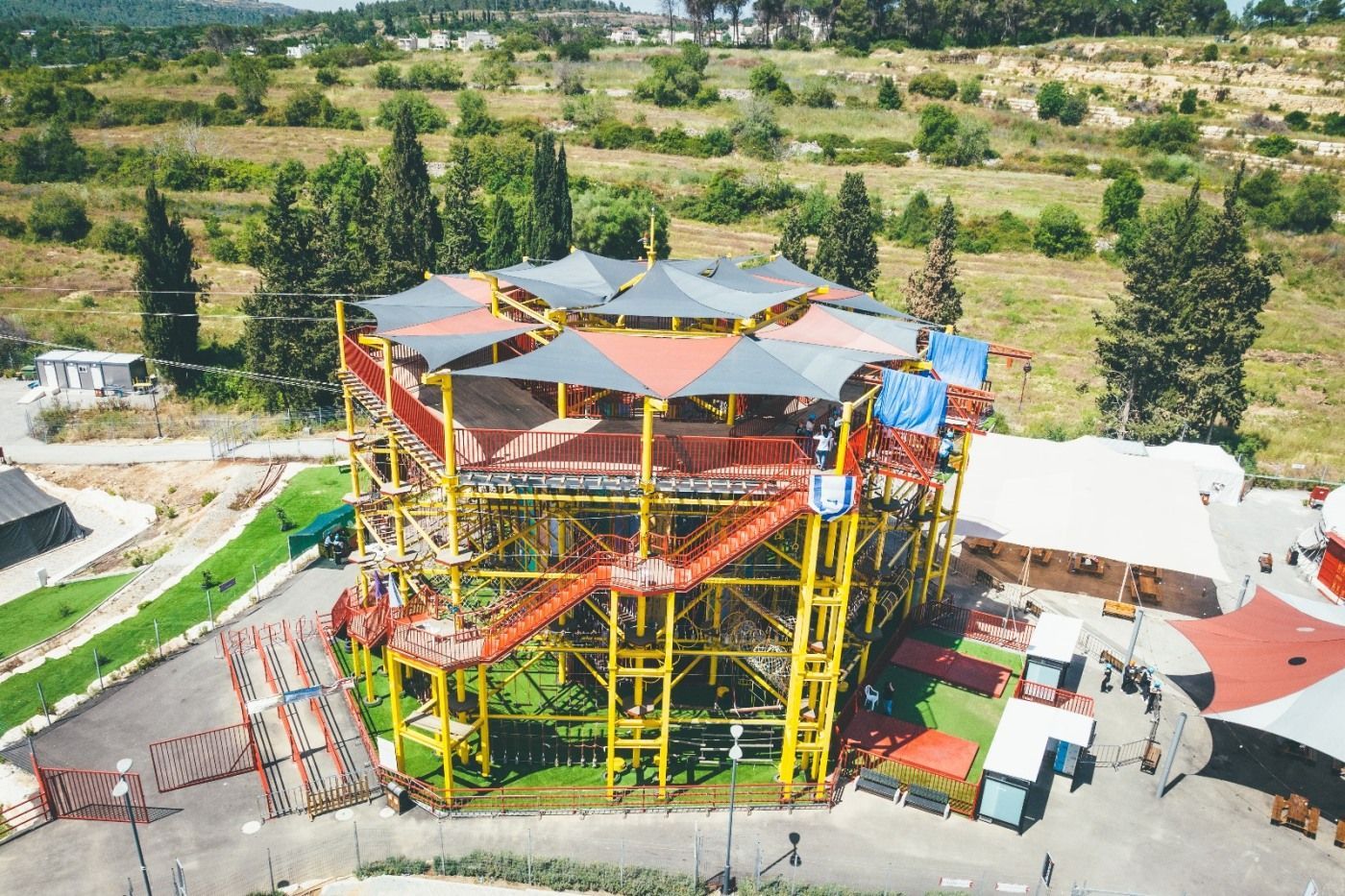 פארק אתגרים באזור ירושלים