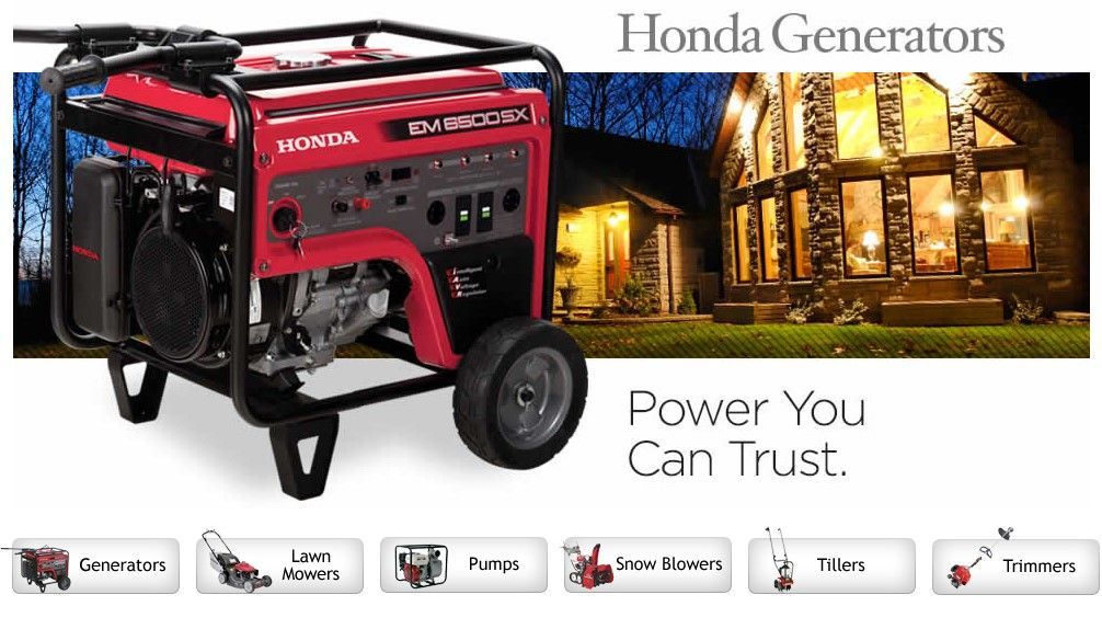 Honda generators 