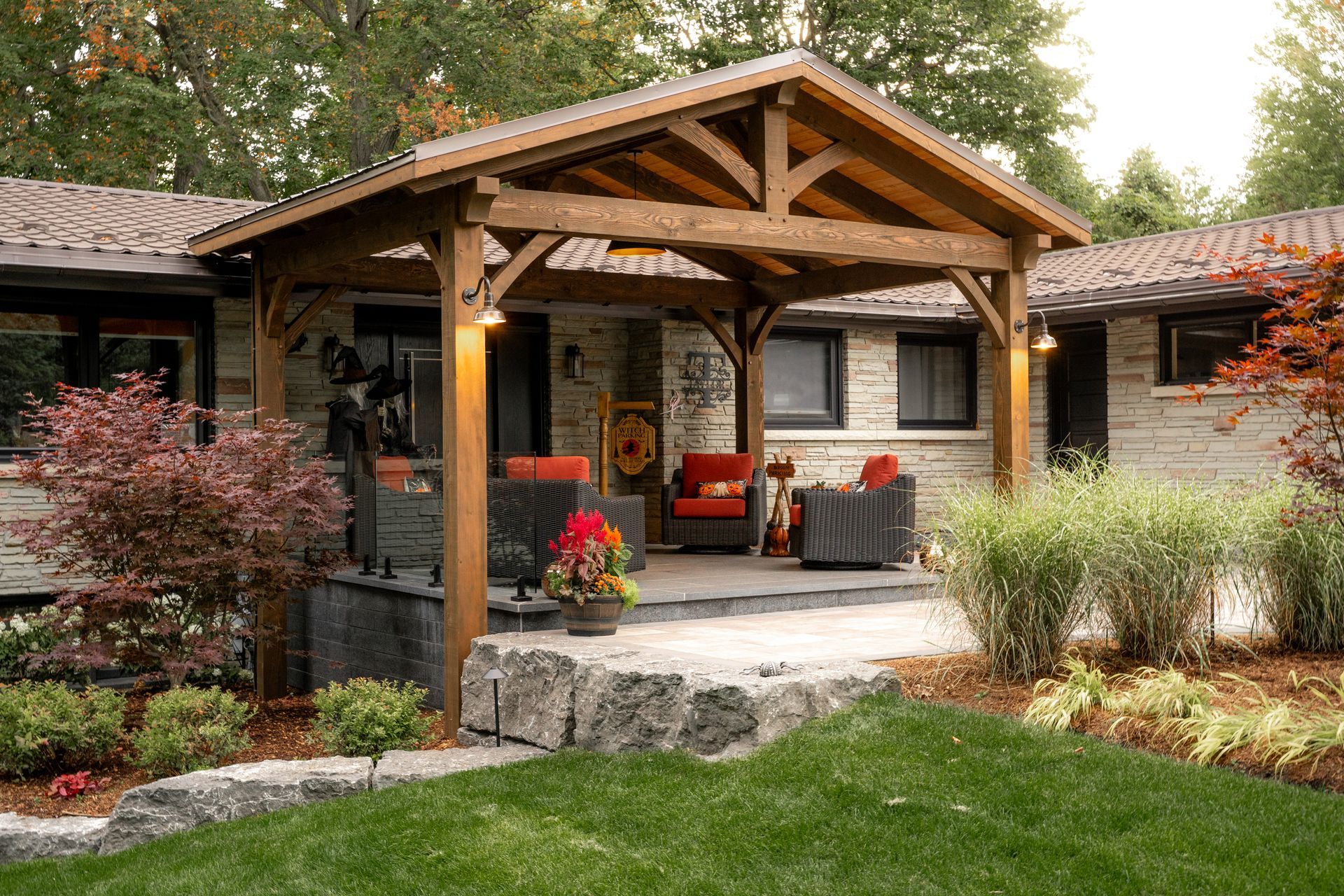 Front Yard Transformation in Oshawa