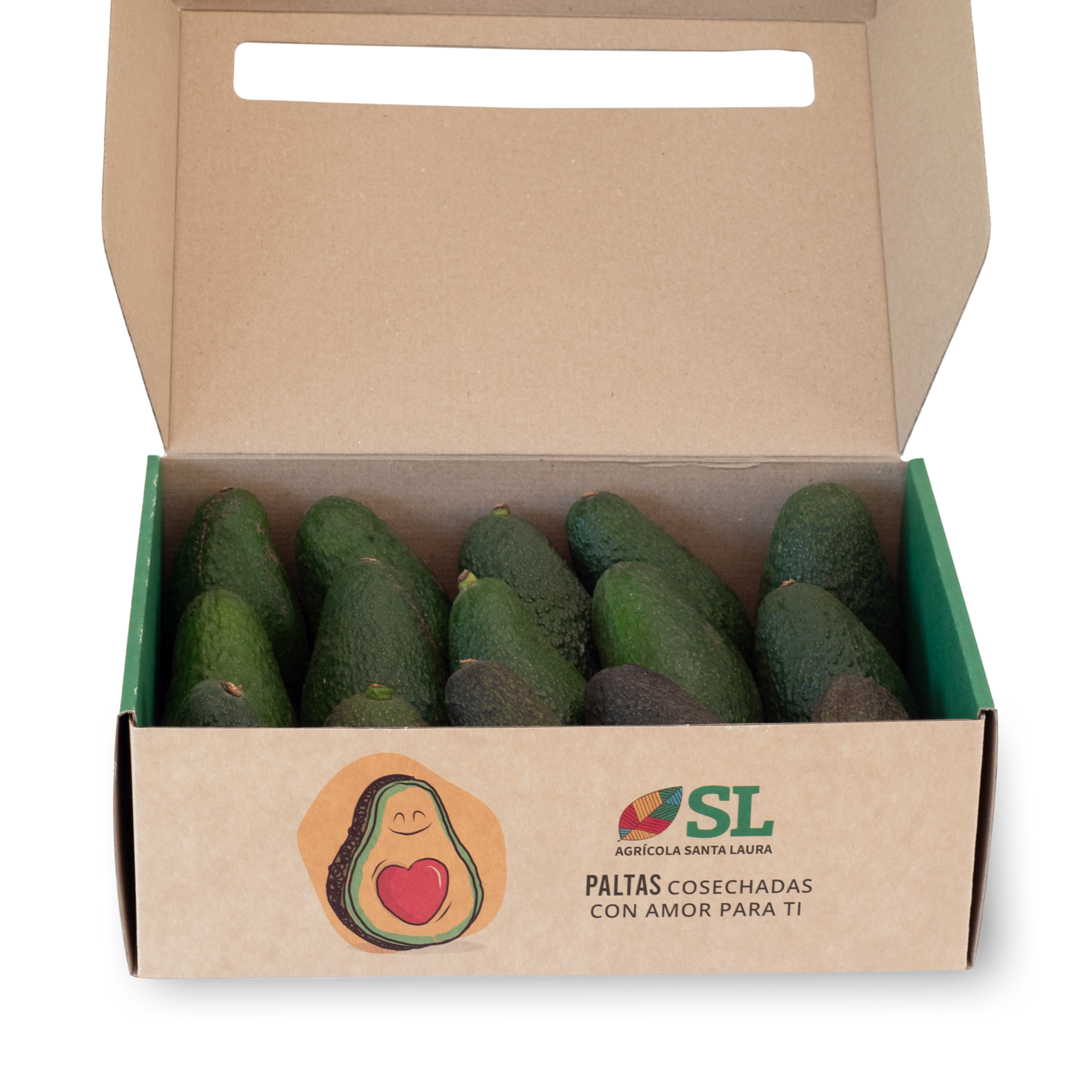 Caja de paltas Hass 2 KG