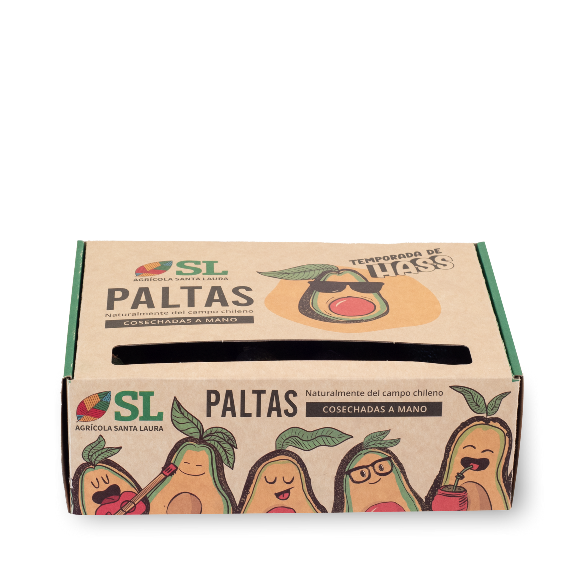 Caja de paltas Hass 3 KG