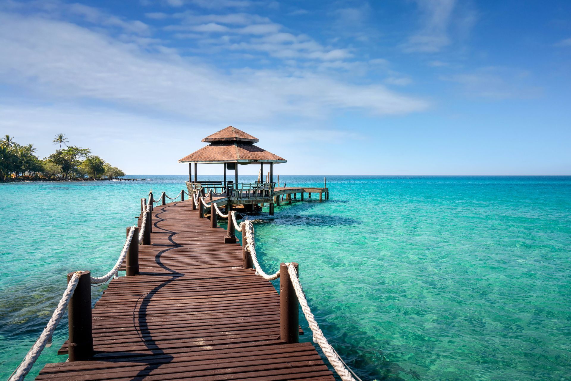 Wooden Bar In Sea And Hut — Sevierville, TN — Your Ticket to Travel