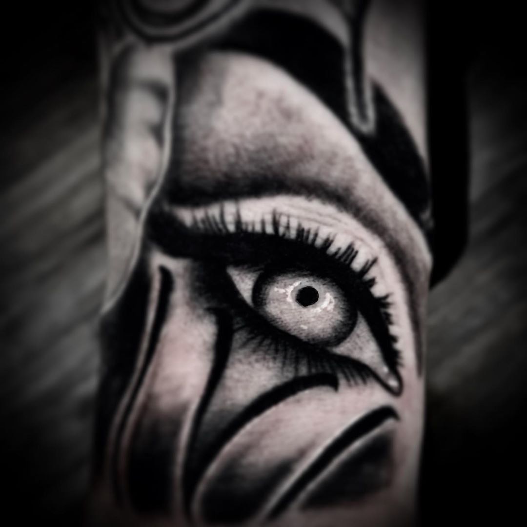 Eye Tattoo by Romeo Ostiguy at Black Gold Tattoo Co in Edmonton Alberta Canada