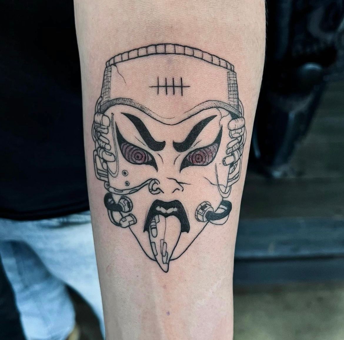 Amegakure Naruto Tattoo by Vinny Nguyen at Crimson Empire Tattoo in Edmonton Alberta Canada