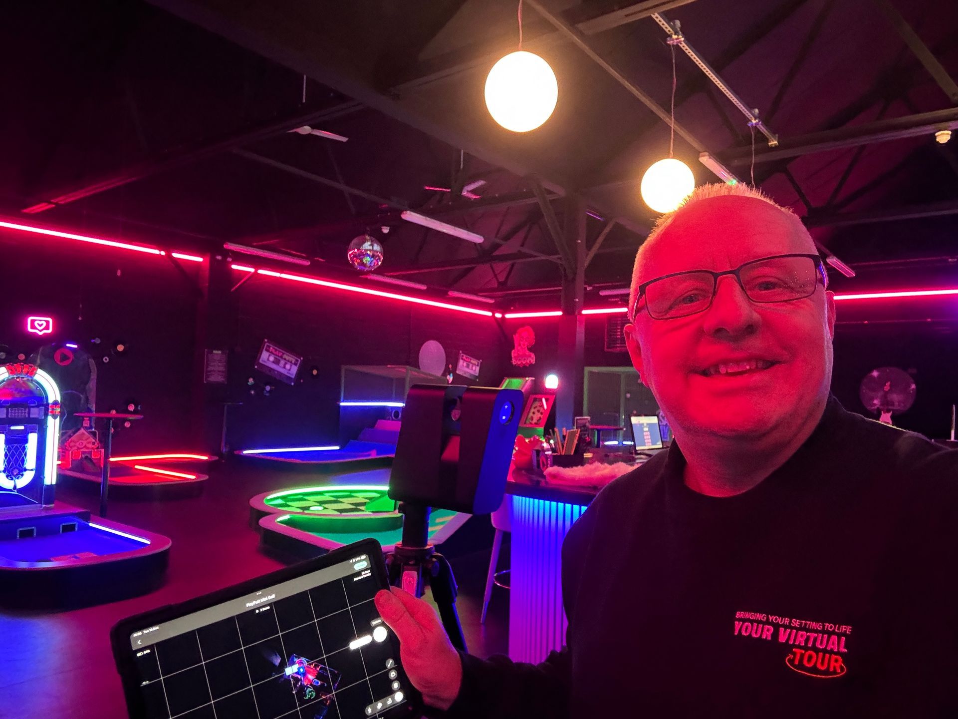 Indoor Golf Virtual Tour