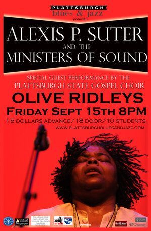 A poster for alexis p. suter and the ministers of sound