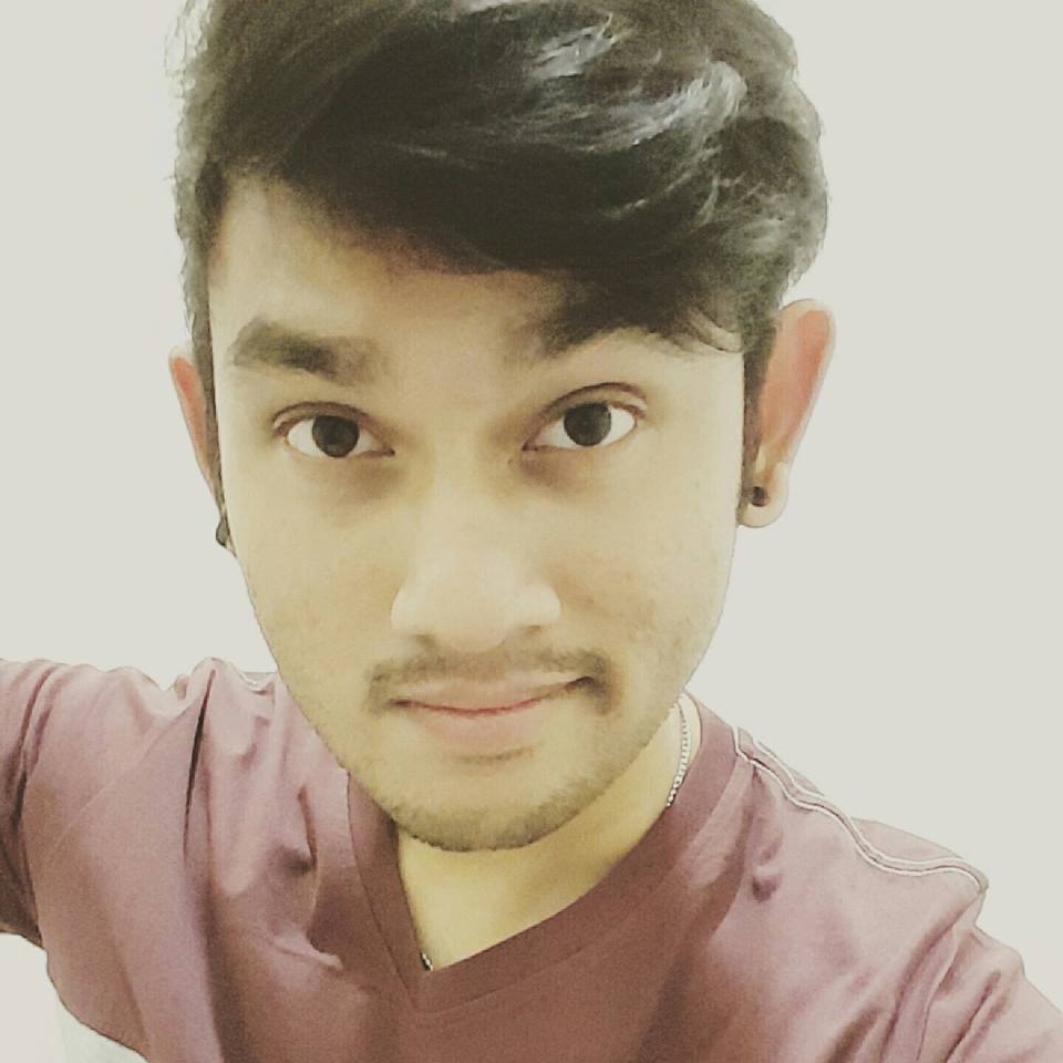 A Malaysian blogger poses for a selfie