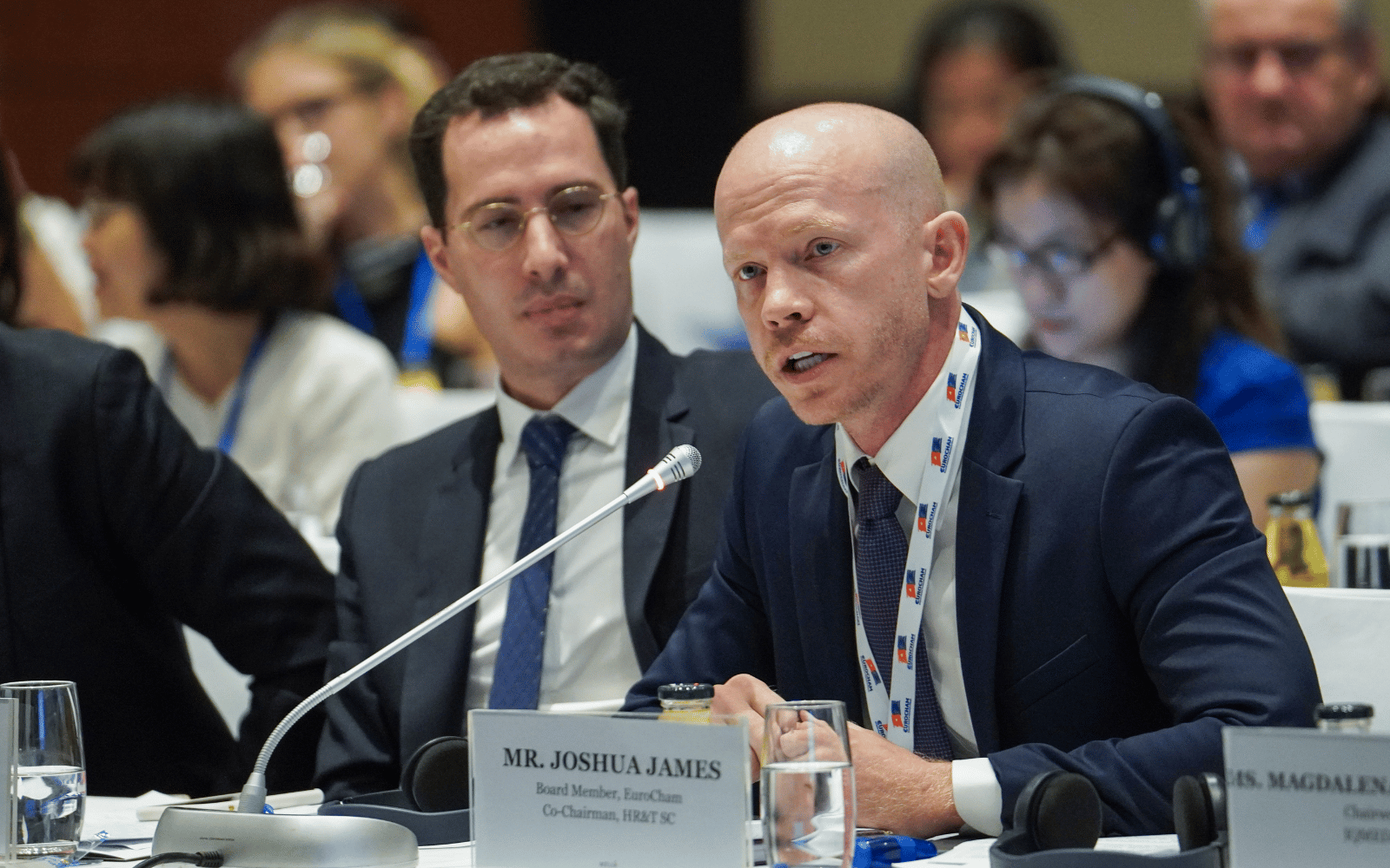 Joshua James Eurocham board member