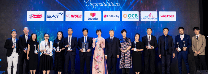 Award ceremony from Vietnam excellence awards