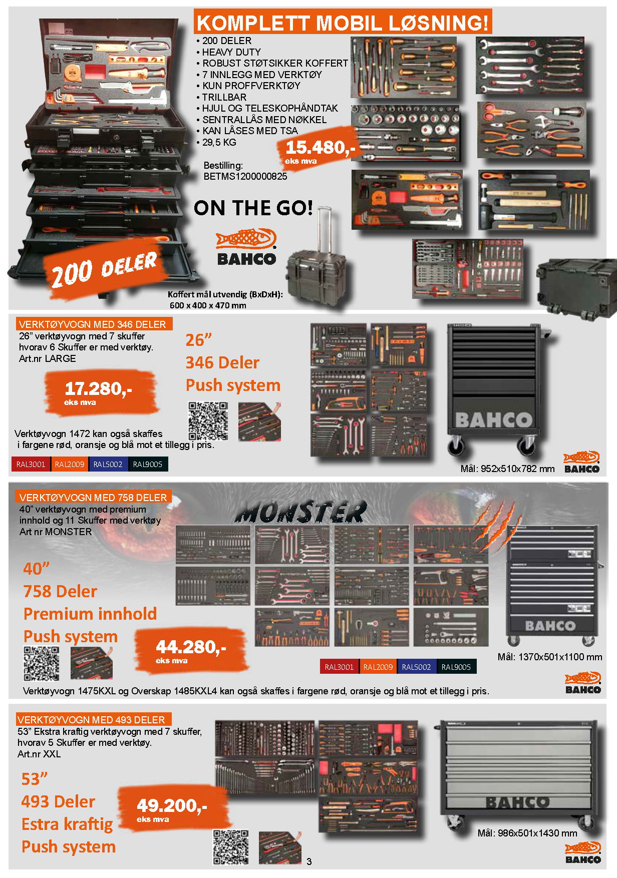 En plakat med en haug med verktøy på