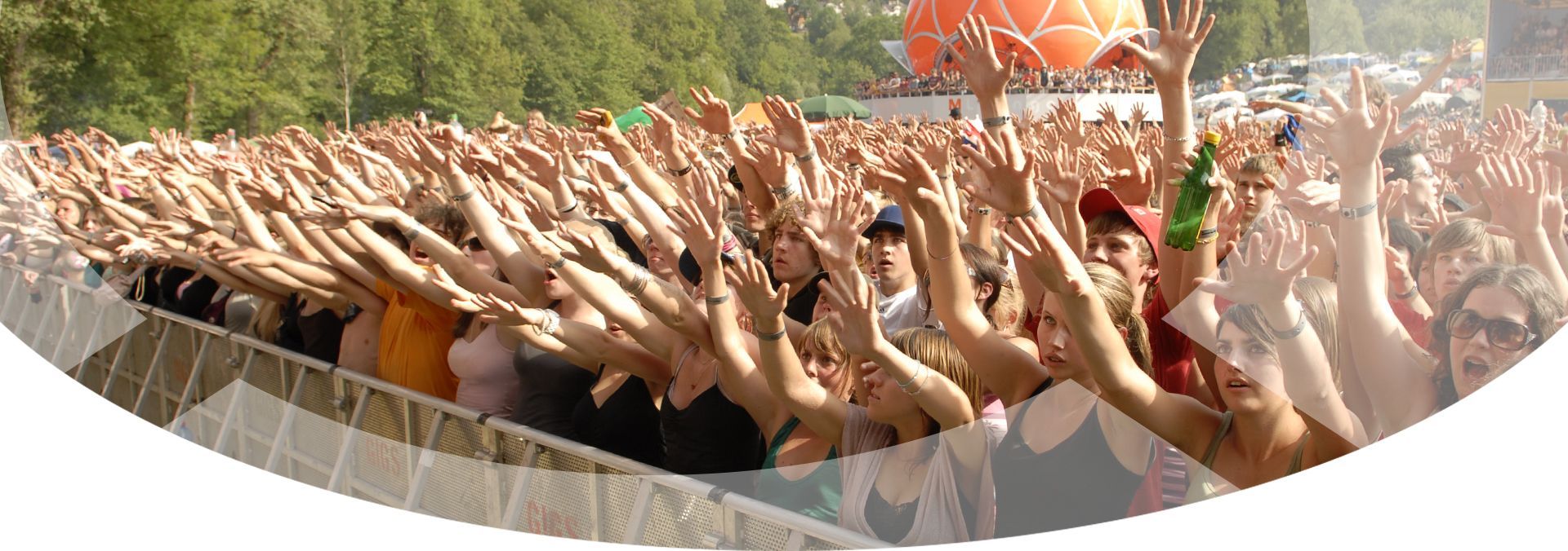 Crowdmanagement for Festivals
