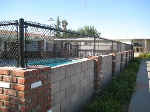 1 1-4 CL Pool fence