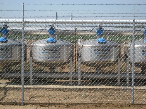 6 foot Chainlink w-Barbwire