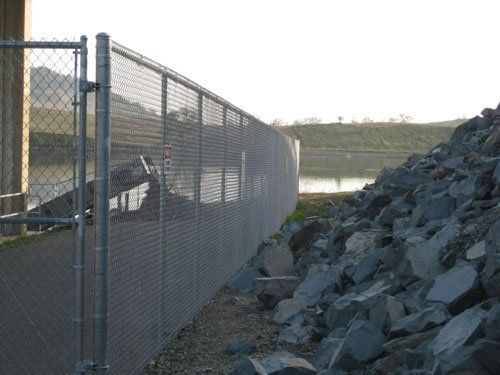 6 foot Chainlink with Barbwire