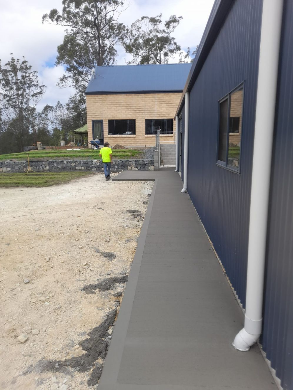 Concrete Pathways Around the Property — Kempsey Concrete Contractors In Kempsey, NSW