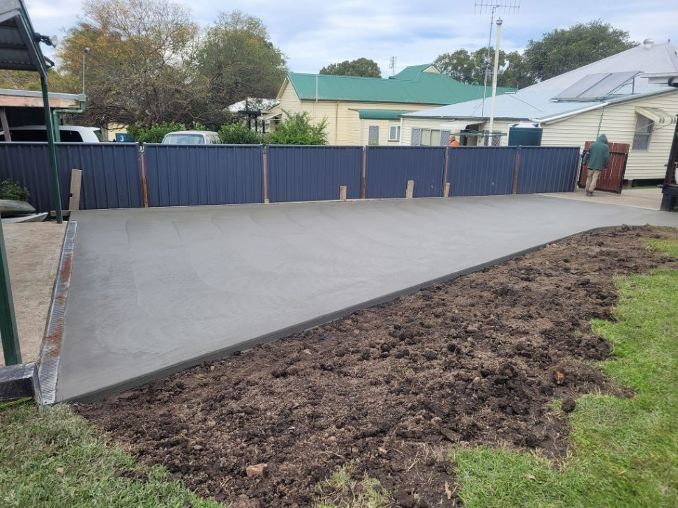 Concrete Driveway — Kempsey Concrete Contractors In Kempsey, NSW