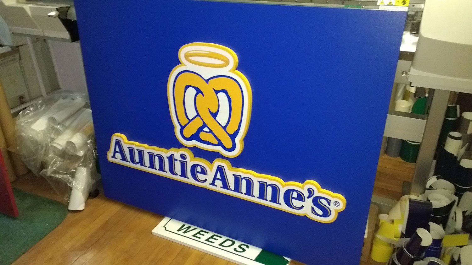 Raised Lettering Signs 12